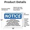 Signmission Private Beach No Trespassing Motorboats OSHA Notice Sign, Vinyl Decal, 18in W x 12in L, 2PK OS-2PACK-NS-D-1218-L-17805 - alternate 5